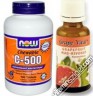 Influenza elleni csomag: N0640 Kid C vitamin 500mg cseresznye z rgtabletta (100 db) + Grapefruitmag kivonat - folykony (30ml) 