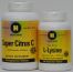 Influenza elleni csomag: L-lizin aminosav 1000 mg (100db) + Super Citrus C vitamin 1000mg - magas bioflavonoid tartalommal (90db)