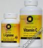 Influenza elleni csomag: HIGHLAND L-lysine (100 db) + HIGHLAND C vitamin 1000mg  (200 db)