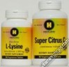 Visszér csomag: Super Citrus C vitamin 1000mg - magas bioflavonoid tartalommal (90db) + L-lizin aminosav 1000 mg (100db).