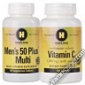 Férfi alapcsomag: HIGHLAND Men's 50+ (60 db) + HIGHLAND C vitamin (100 db)